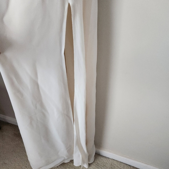 NWOT Reformation | Melita Bridal Wedding Maxi Dress Gown in Ivory - Size 10 - Picture 8 of 16